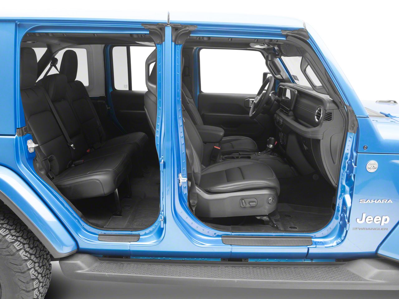 Door Sill Guards Entry Scuff Plate Cover For Jeep Wrangler JL 2018-2024 4-Door