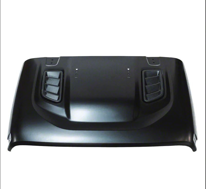 WRANGLER、N.HOOLYWOOD Jeep Wrangler 10th Anniversary Style Hood; Unpainted (18-25
