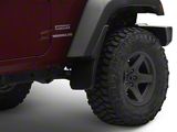Mud Flap Splash Guards; Front and Rear (07-18 Jeep Wrangler JK)