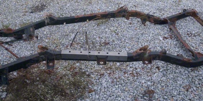 Jeep Wrangler Frame Center Section Rust Repair Kit (87-95 Jeep