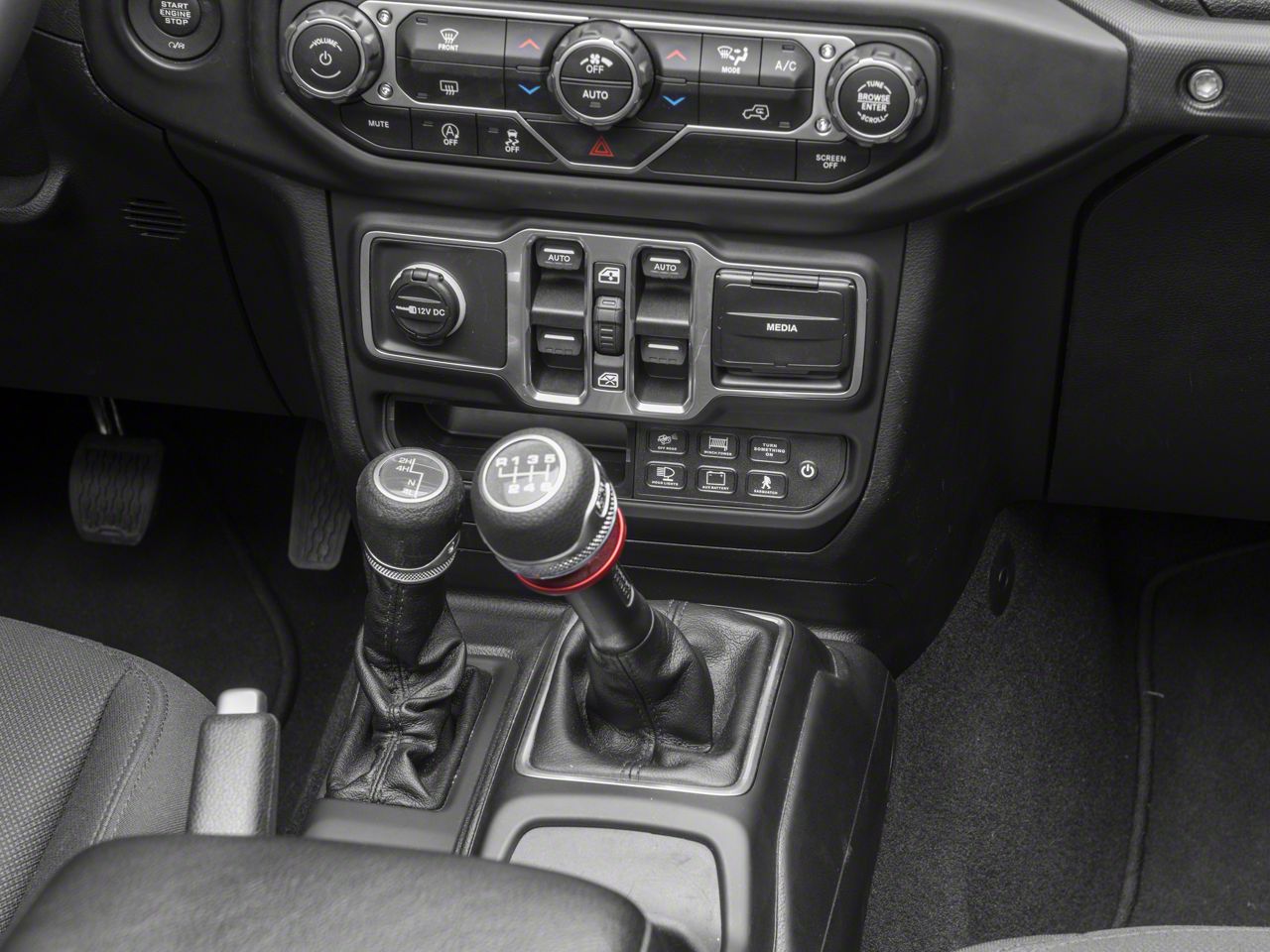 Voswitch Jeep Wrangler Lower Dash Panel Switch Panel System; 6