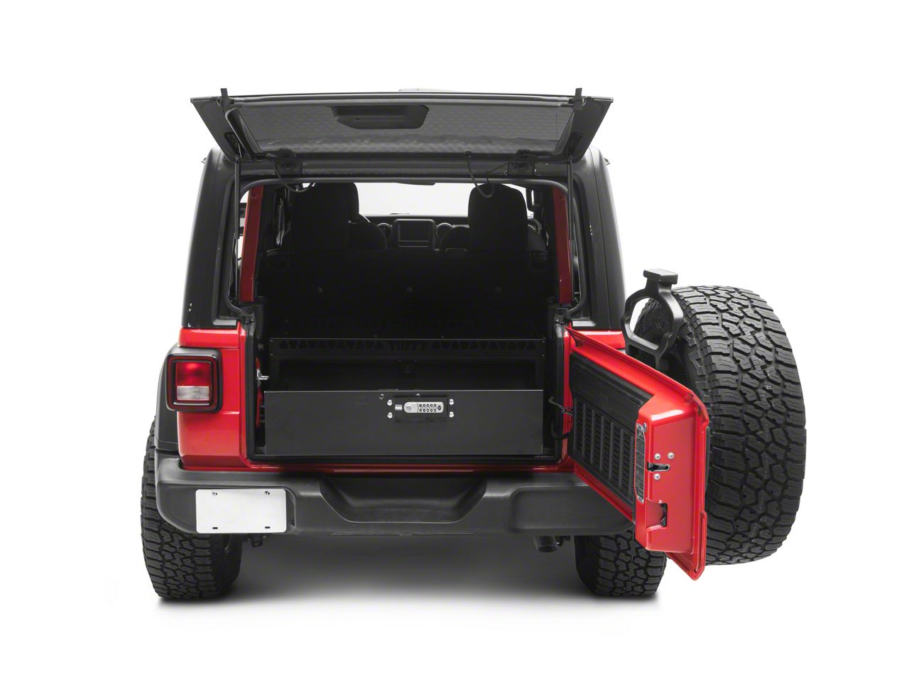 Tuffy Security Products Jeep Cherokee Cargo Area Security Drawer