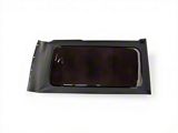 Bestop Replacement Quarter Tinted Window; Black Vinyl; Passenger Side (18-26 Jeep Wrangler JL 2-Door w/ Soft Top)