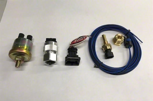 Jeep Wrangler LED Digital Gauge Panel; Blue (92-95 Jeep Wrangler