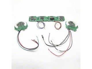 Pink LED Dash Cluster Gauge Light Bulb Kit For 1987-1995 Jeep Wrangler – Dimmable, 12V