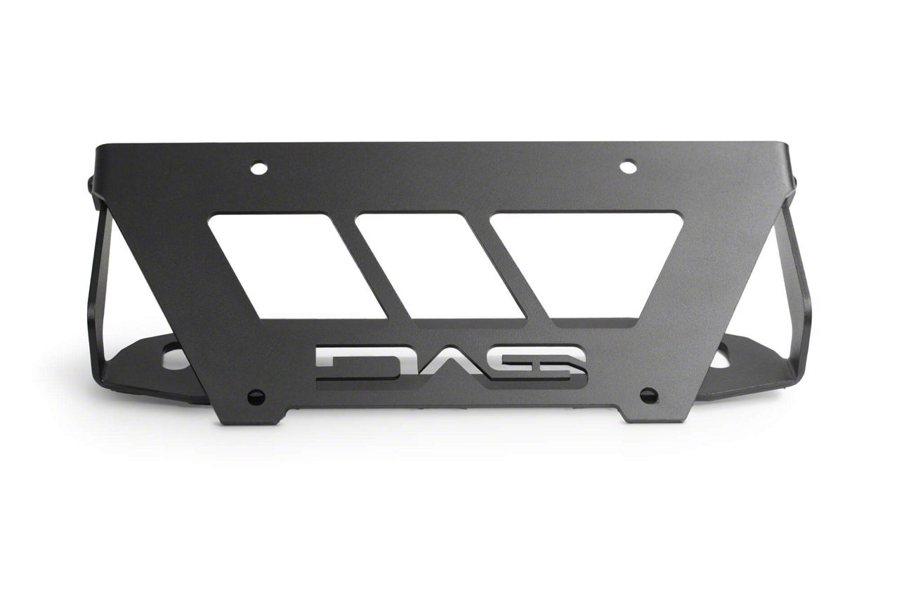 DV8 Offroad Bronco Fairlead Mounted Flip-Up License Plate Bracket