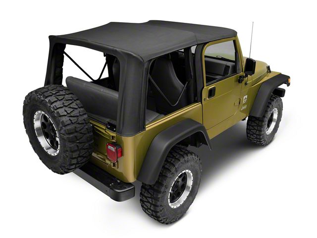 Jeep Wrangler Factory Replacement Soft Top with Tinted Jeep Wrangler Factory Replacement Soft Top with Tinted