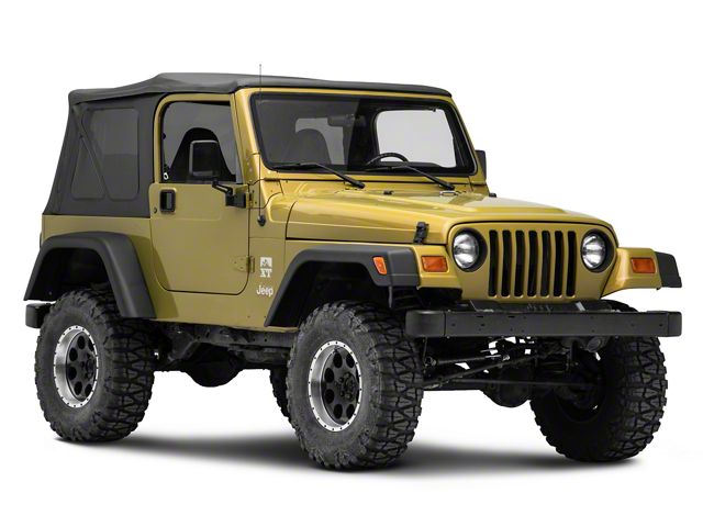 Jeep Wrangler Factory Replacement Soft Top with Tinted Jeep Wrangler Factory Replacement Soft Top with Tinted