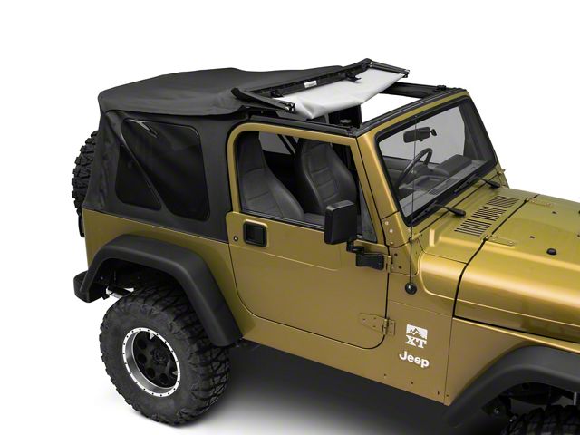 Jeep Wrangler Factory Replacement Soft Top with Tinted Jeep Wrangler Factory Replacement Soft Top with Tinted