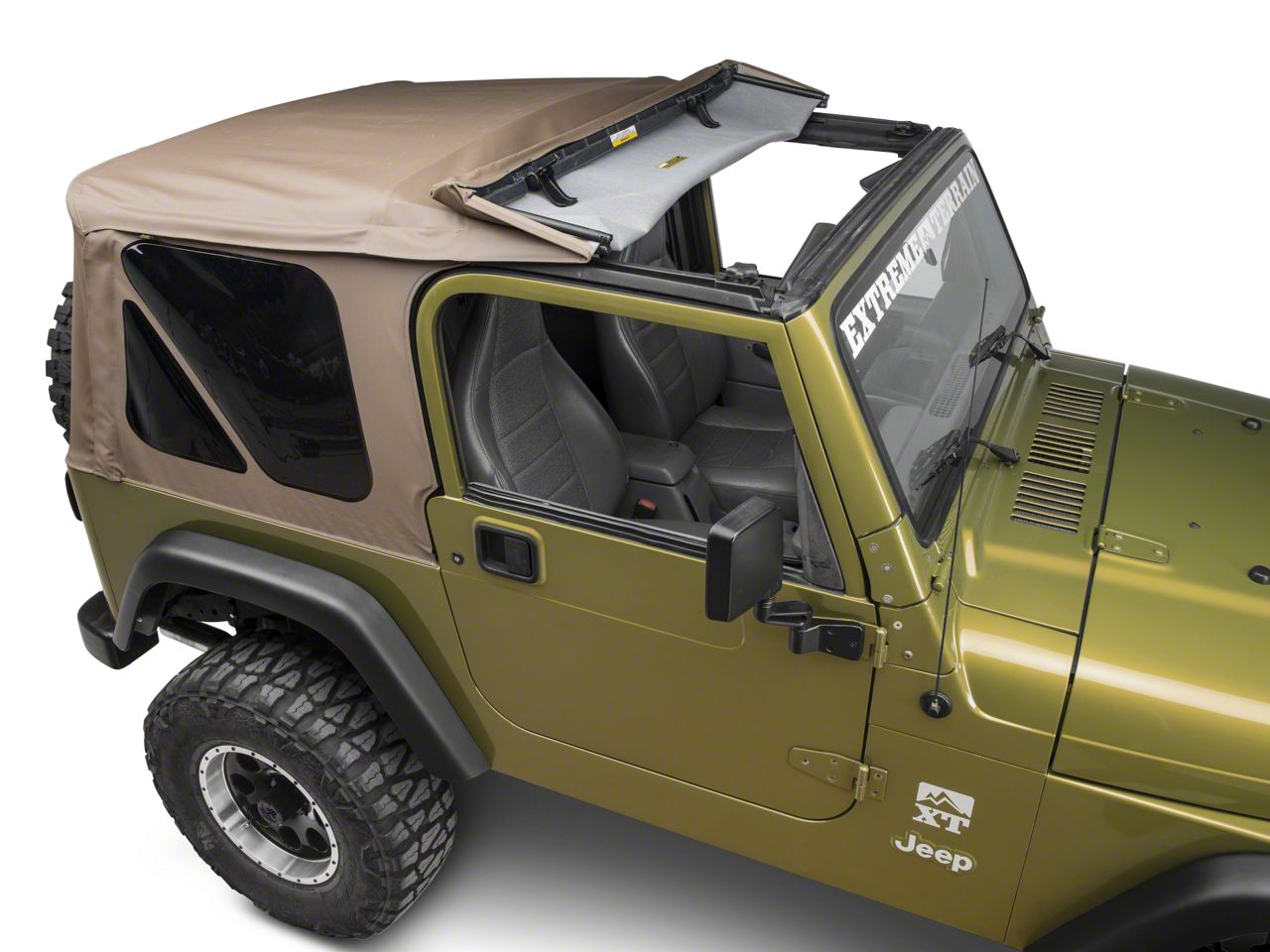 Bestop Jeep Wrangler Soft Top Replace-A-Top w/ Tinted Windows