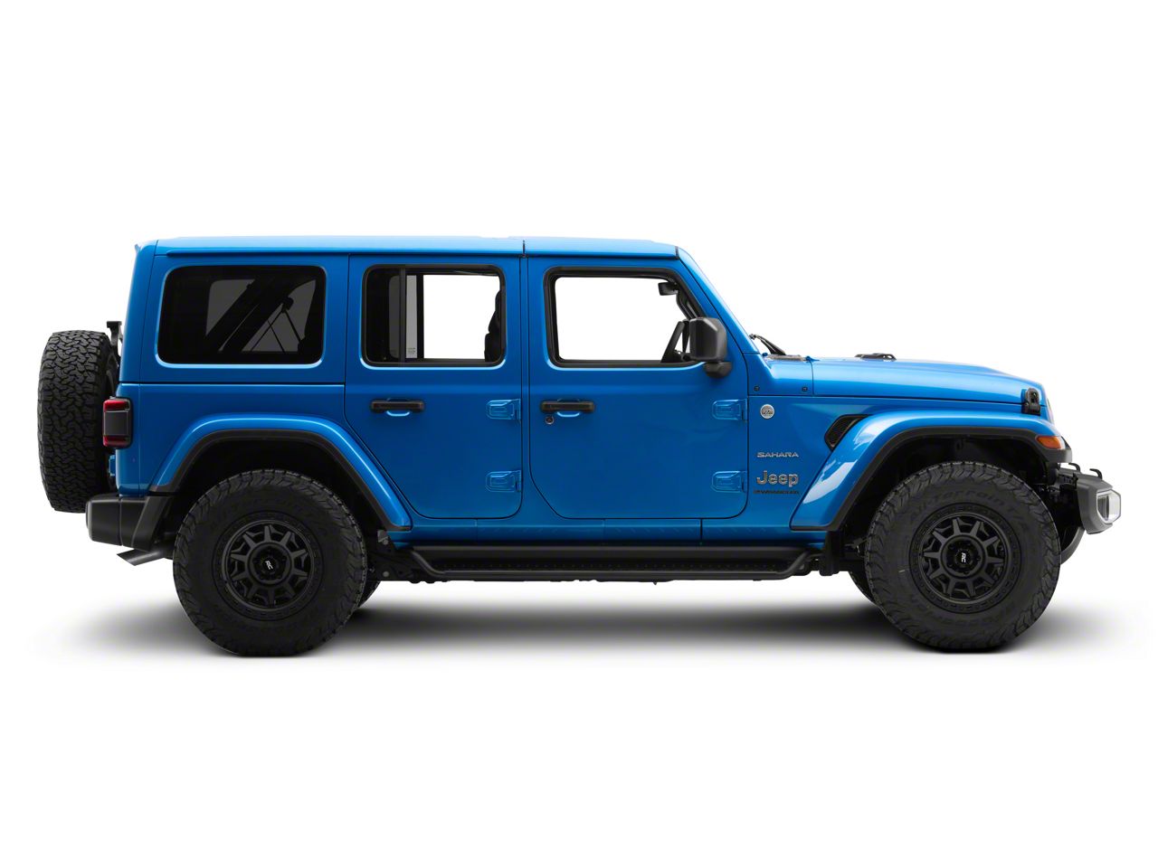 Barricade Jeep Wrangler Open Trail HD Running Boards J197430 (18