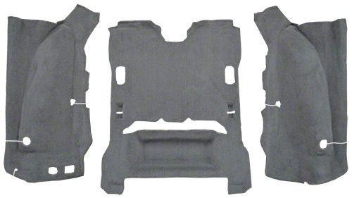 thumbnail image 2 of 2007-2010 Jeep Wrangler JK 2-Door Cutpile Carpet Kit – Auto Custom Carpets (6-Piece Molded Set) 2 of 5