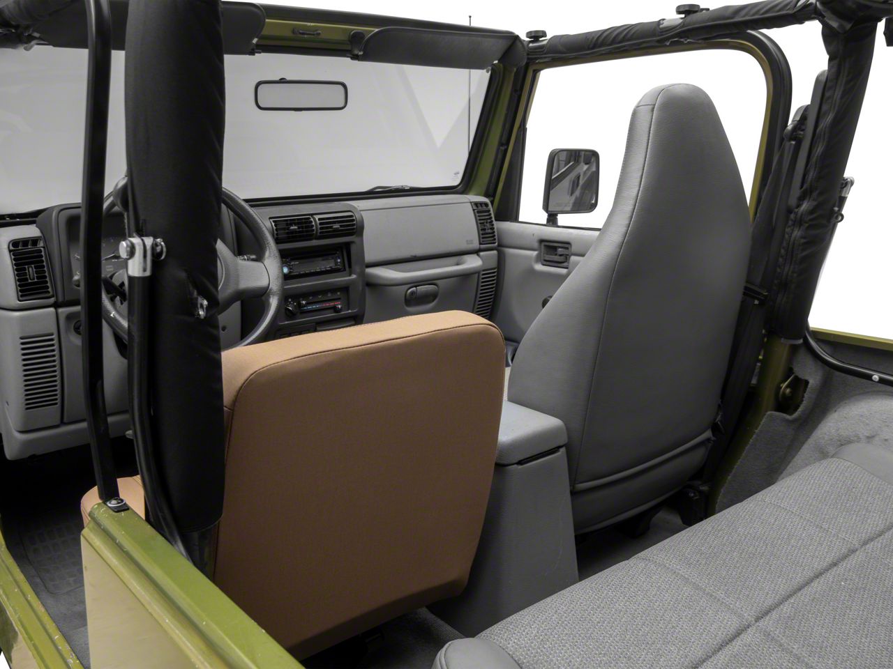 Bestop Jeep Wrangler Trailmax II Classic Low Back Front Seat