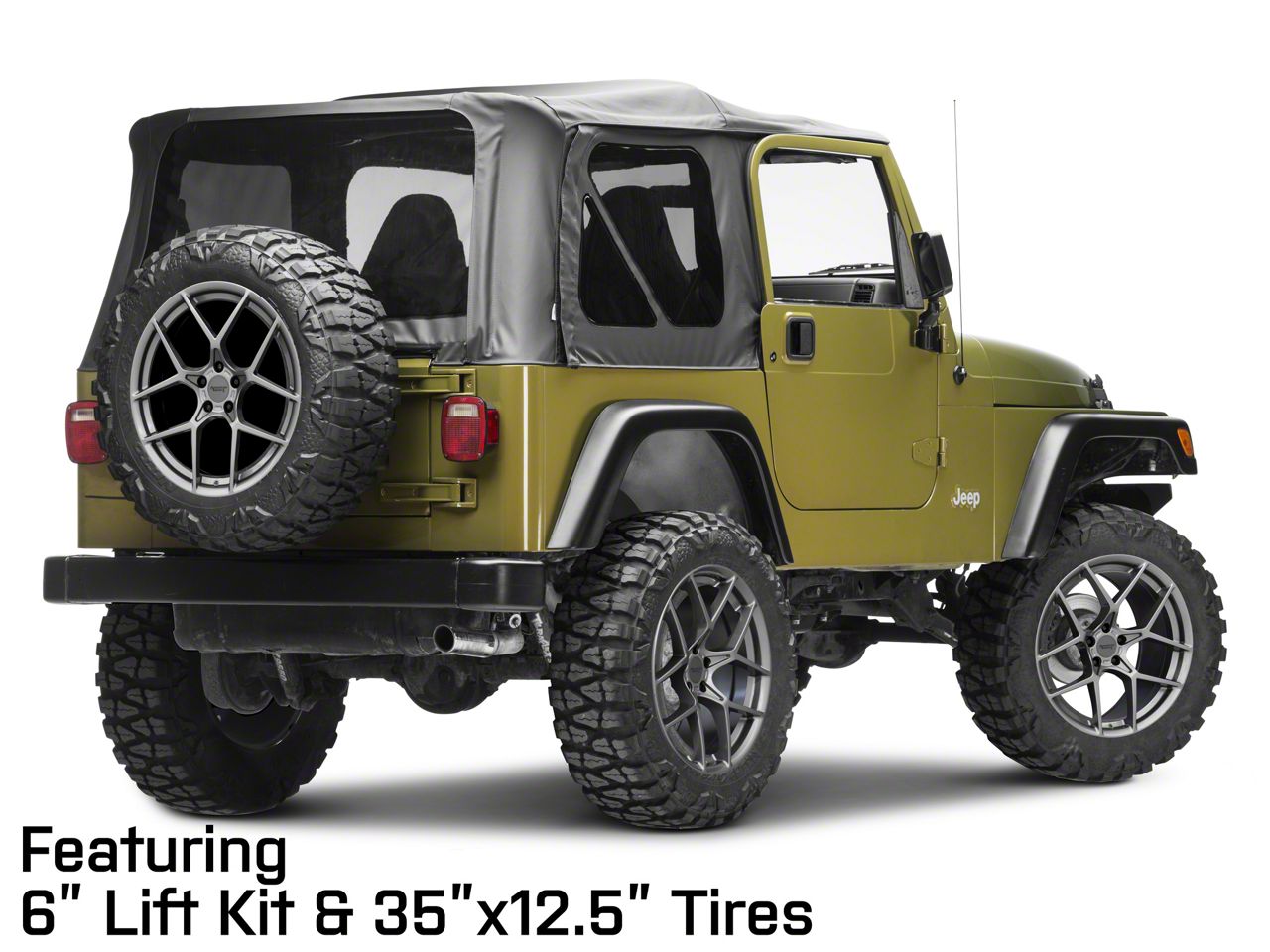 American Racing Jeep Wrangler Crossfire Graphite Wheel