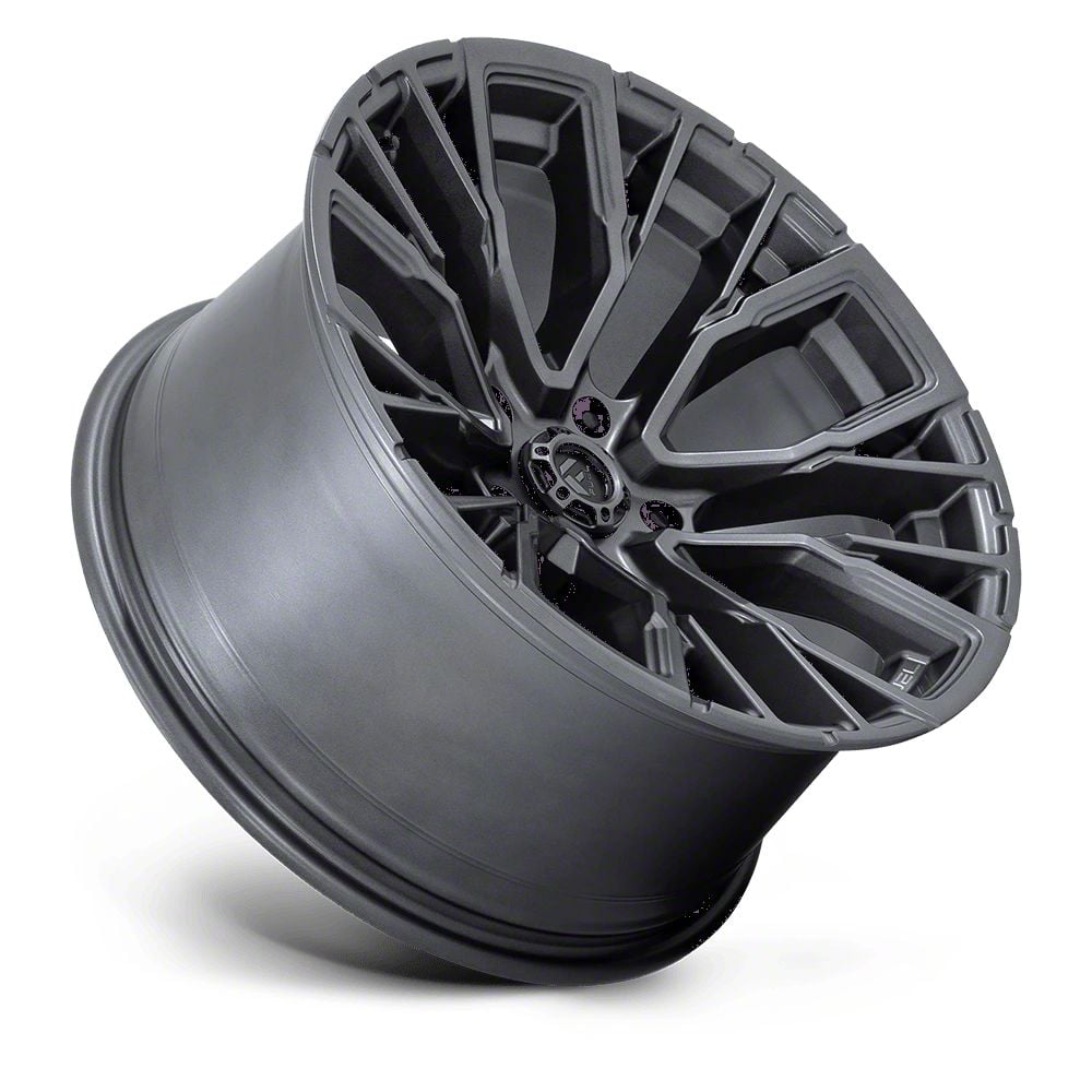 Fuel Wheels Jeep Grand Cherokee Rebar Matte Gunmetal Wheel; 20x10