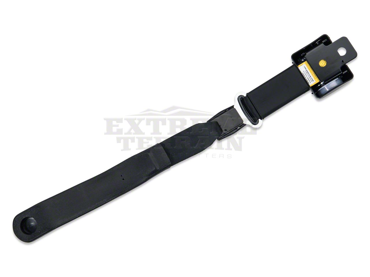 Seatbelt Solutions Rear Push Button 3 Point Retractable Belts for 97-06 Jeep Wrangler TJ & Unlimited Q9706R