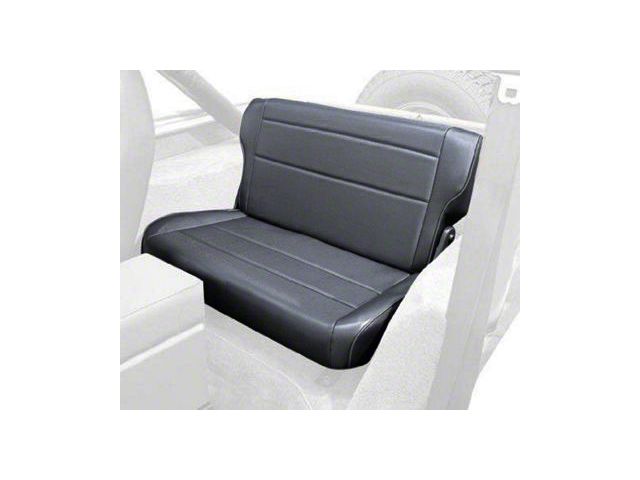Rugged Ridge Jeep Wrangler Fold & Tumble Rear Seat - Black Rugged Ridge Jeep Wrangler Fold & Tumble Rear Seat - Black