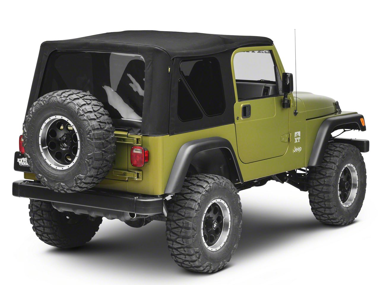 Bestop Jeep Wrangler Supertop NX Soft Top w/ Tinted Windows