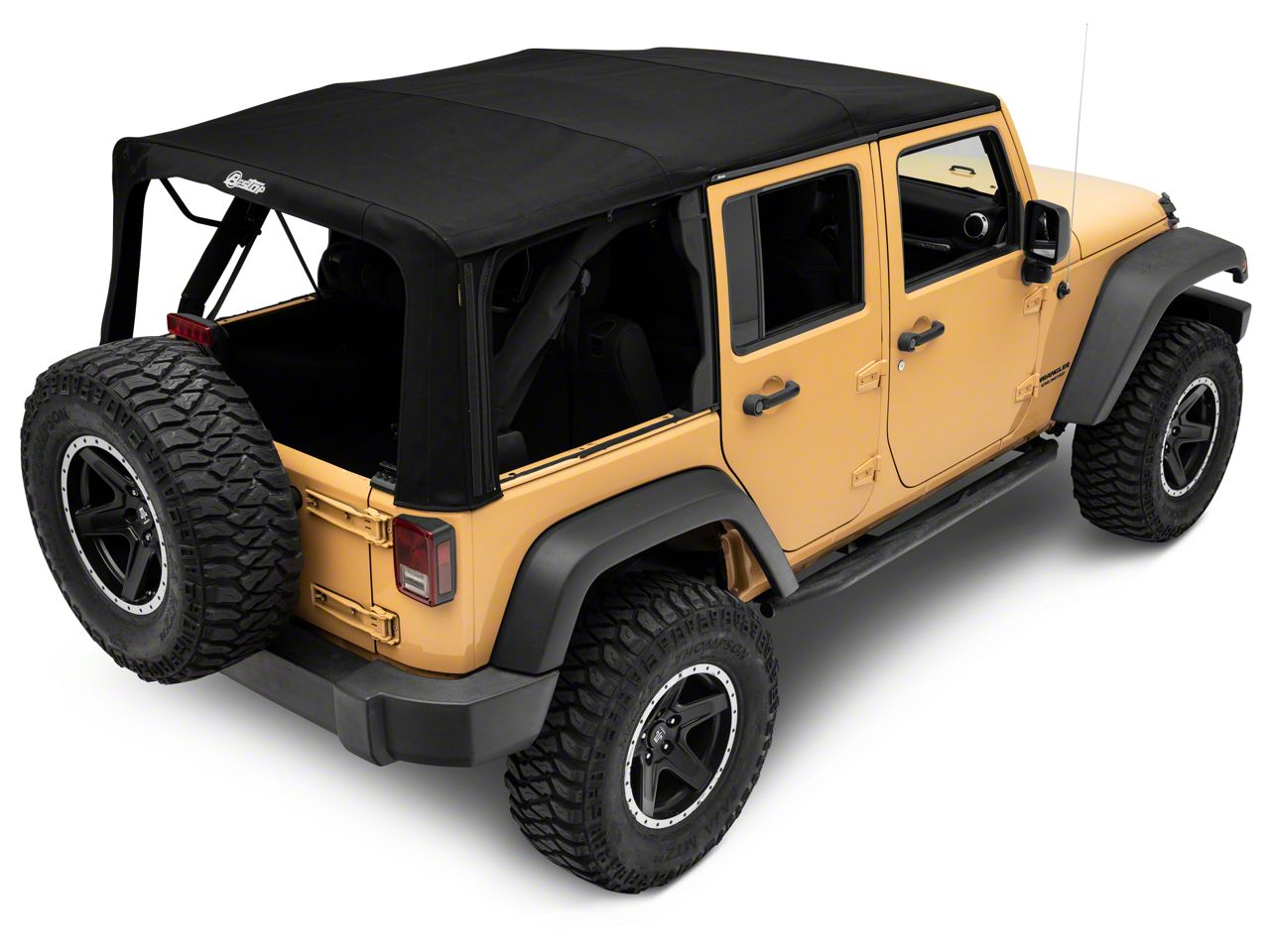 Bestop Jeep Wrangler Supertop NX Soft Top with Tinted Windows