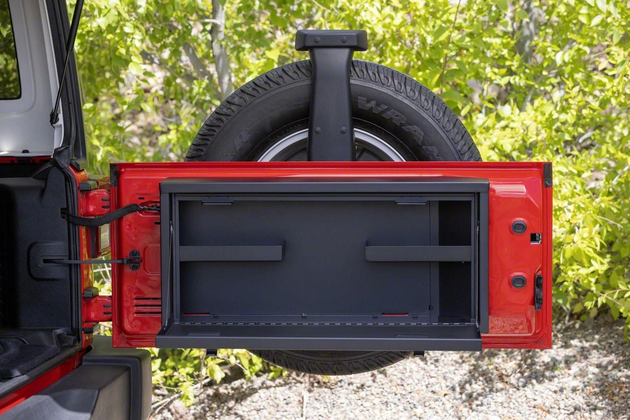 Tuffy Security Products Jeep Wrangler Tailgate Lockbox with