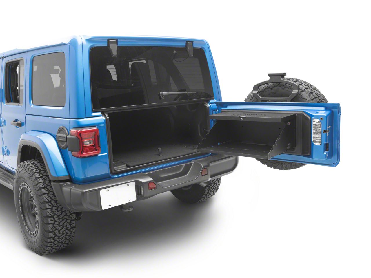 Jeep ヘキサテーブル EZ 4x4 Jeep Wrangler Aluminum Folding Tailgate Table; Extreme
