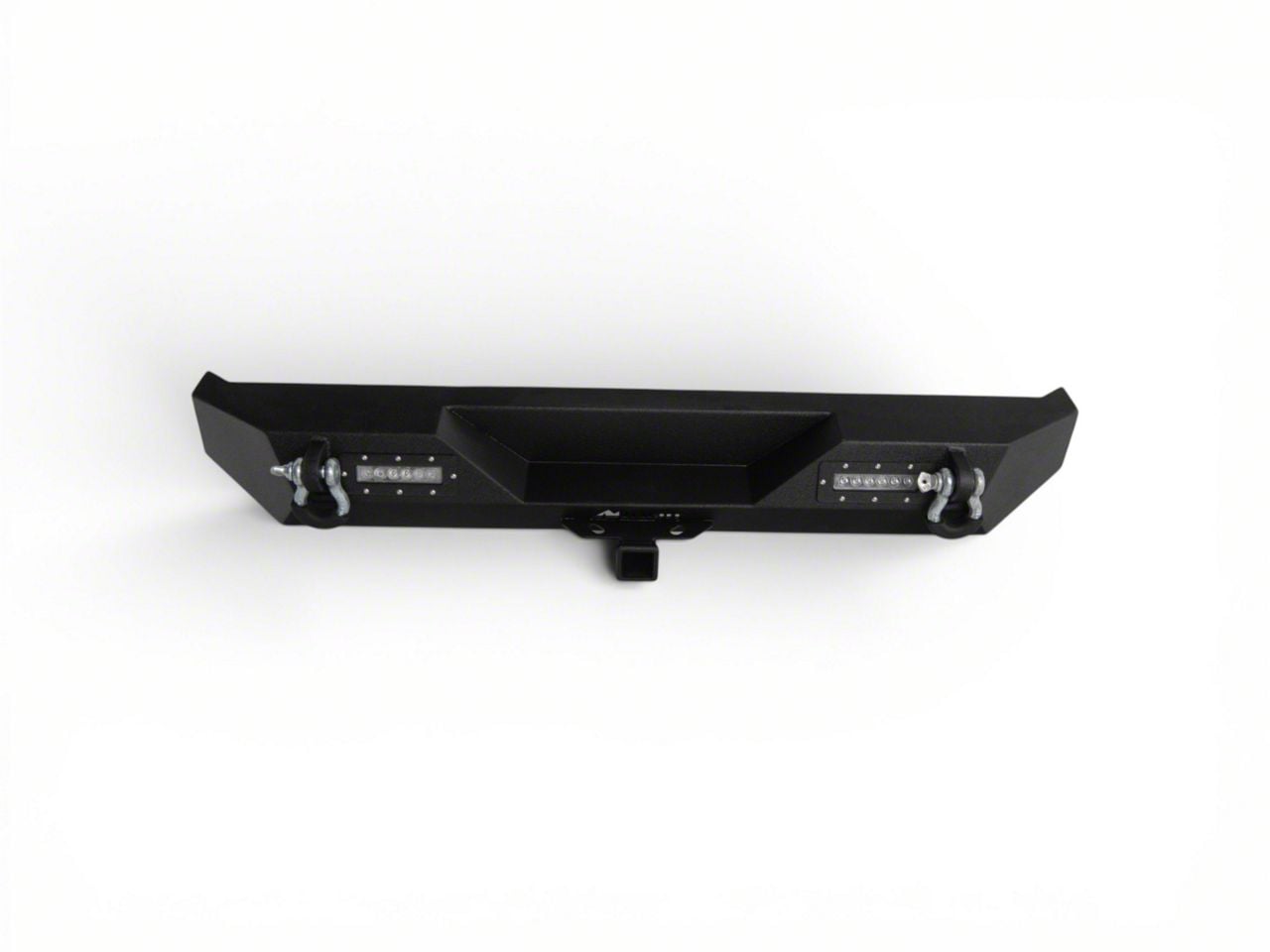 パーツ JA22 back bumper with lights Jeep Wrangler Rock Crawler Rear Bumper with LED Lights (87-06 Jeep