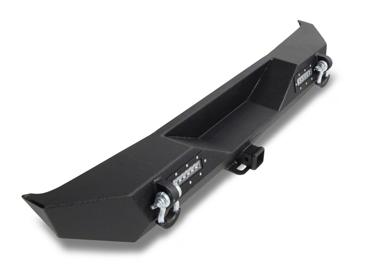 Jeep Wrangler Rock Crawler Rear Bumper with LED Lights (18-26 Jeep