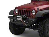 Full Width Winch Mount Front Bumper with LED Lights (07-18 Jeep Wrangler JK)