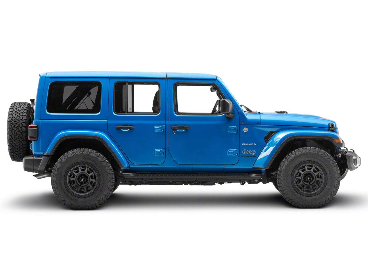 RedRock Jeep Wrangler Heavy Duty Steel OE Style Side Step Bars