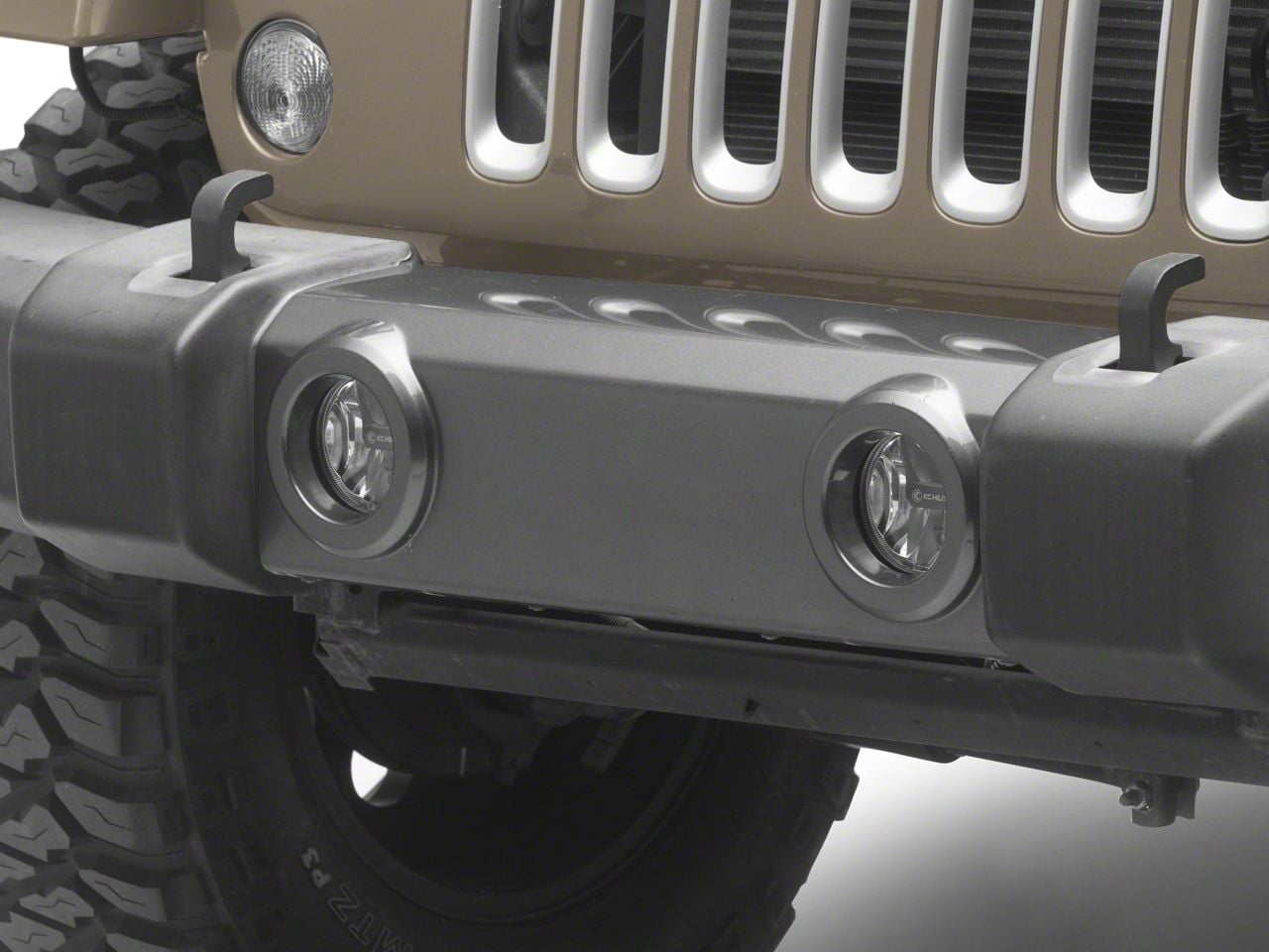 KC HiLiTES Jeep Wrangler 4-Inch Gravity G4 LED Fog Light 1497 (10