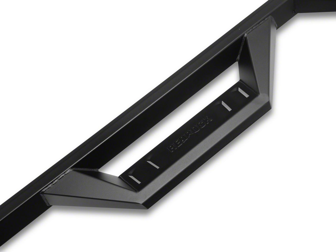 RedRock Jeep Wrangler TC2 Drop Step Running Boards; Textured Black