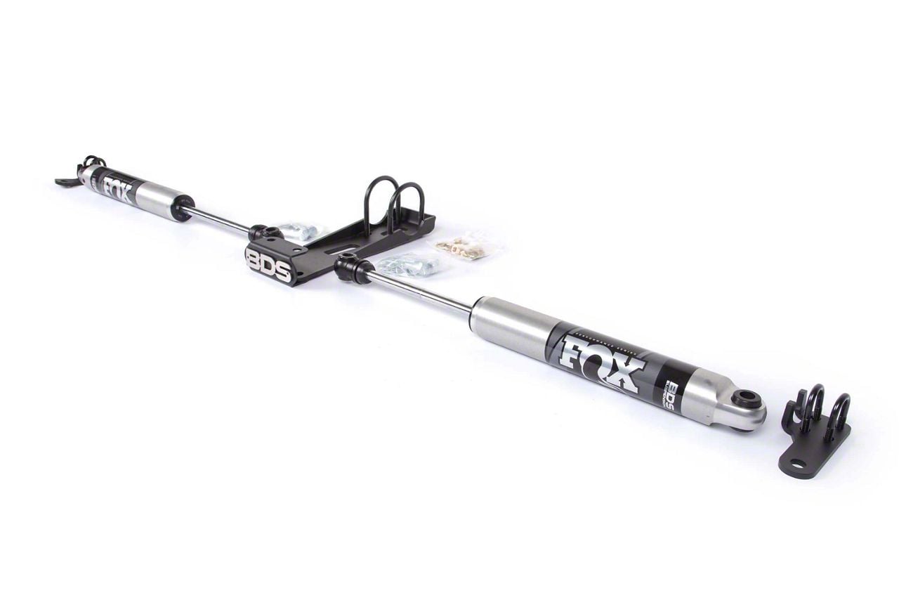BDS Jeep Grand Cherokee Dual Steering Stabilizer Kit with FOX 2.0