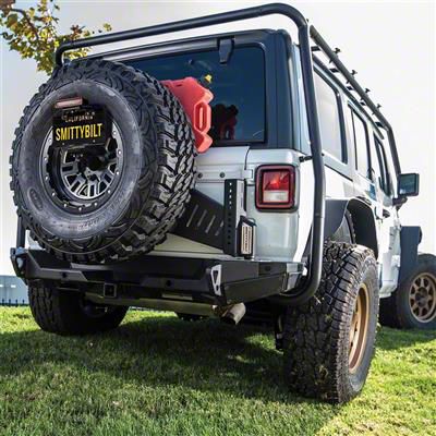 Smittybilt Jeep Wrangler XRC Gen3 Tire Carrier 77857 (18-25 Smittybilt Jeep Wrangler XRC Gen3 Tire Carrier 77857 (18-25