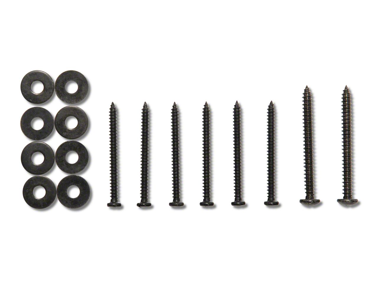 RedRock Jeep Wrangler Replacement Tail Light Guard Hardware