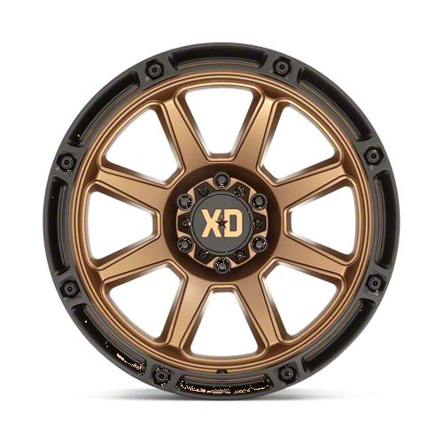 激安通販の XD Wheel Lip Black with Bronze Matte Titan Gladiator Jeep ポケモンカードゲーム