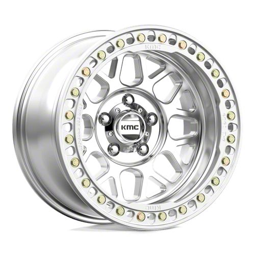 KMC Jeep Wrangler Grenade Crawl Beadlock Machined Wheel