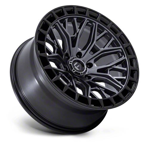 Fuel Wheels Jeep Wrangler Sigma Matte Gunmetal with Matte Black