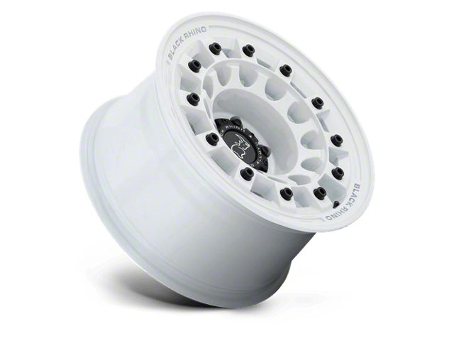 Black Rhino Jeep Gladiator Fuji Gloss White Wheel; 17x9 Black Rhino Jeep Gladiator Fuji Gloss White Wheel; 17x9