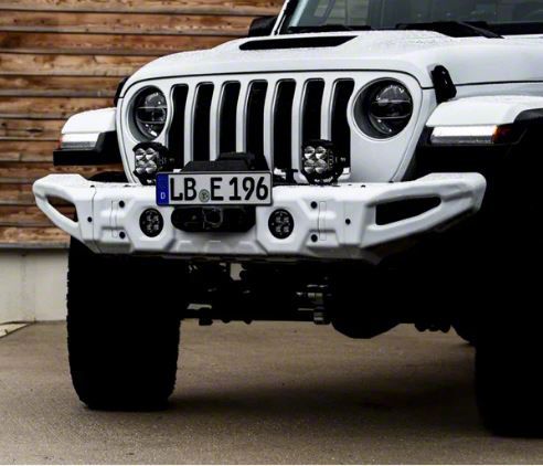 RIVAL 4x4 Jeep Wrangler Gen2 Full-Width Stamped Steel Front Bumper