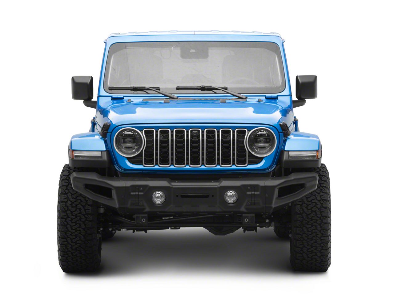 RIVAL 4x4 Jeep Wrangler Gen2 Full-Width Stamped Steel Front Bumper