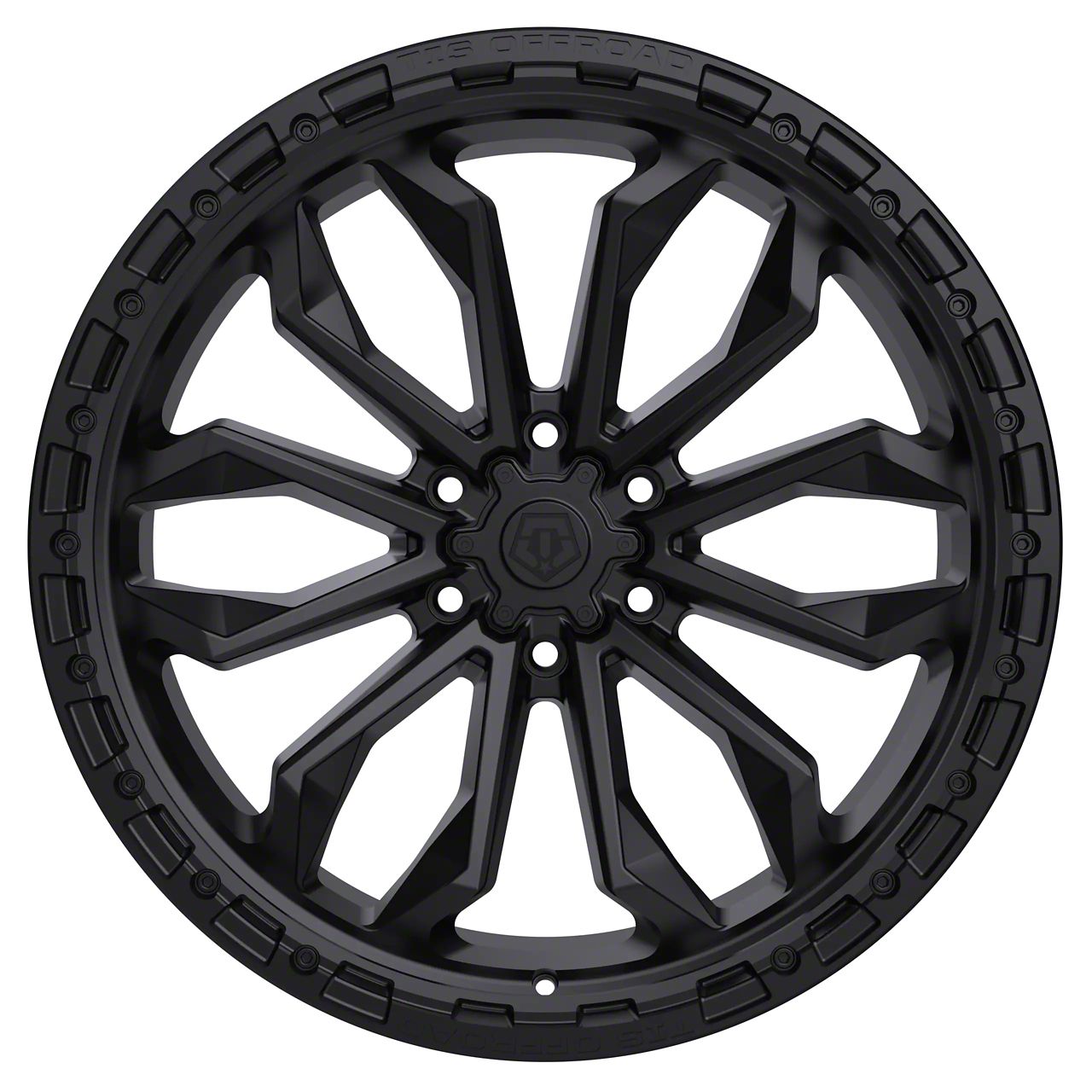 TIS Jeep Gladiator 556 Satin Black Wheel; 17x9; -13mm Offset
