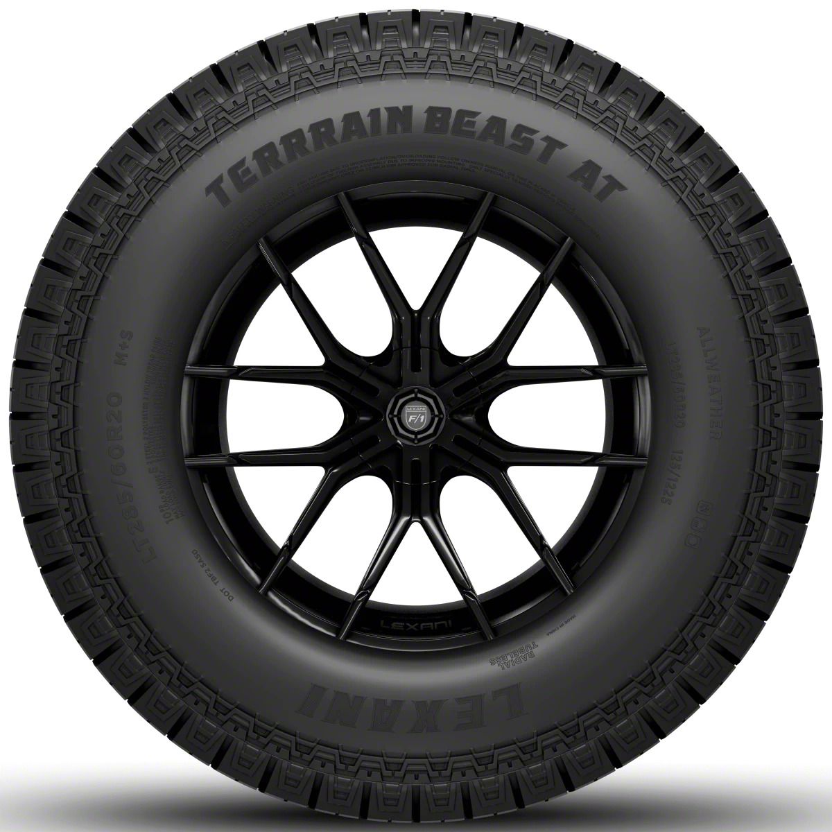Lexani Toyota 4-Runner Terrain Beast AT Tire LXSTAT2055010 (32