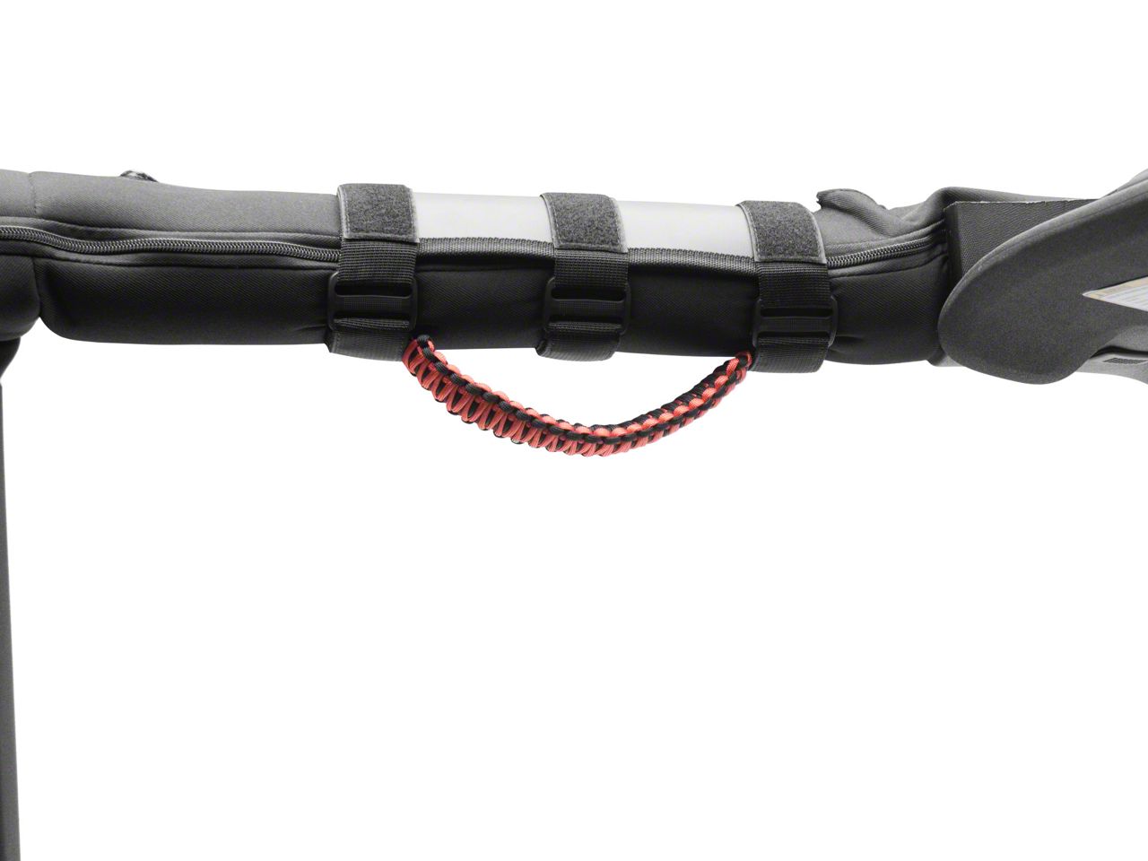 RedRock Jeep Wrangler Paracord Grab Handles; Red J236545 (87-18