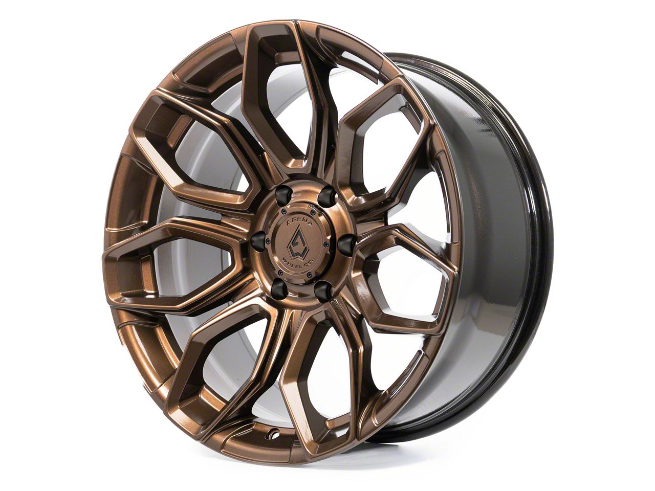 NINE grinding foundation ニュートラル Arena Tundra Cobra Smoked Bronze Tint Clear 6-Lug Wheel; 20x9; 0mm