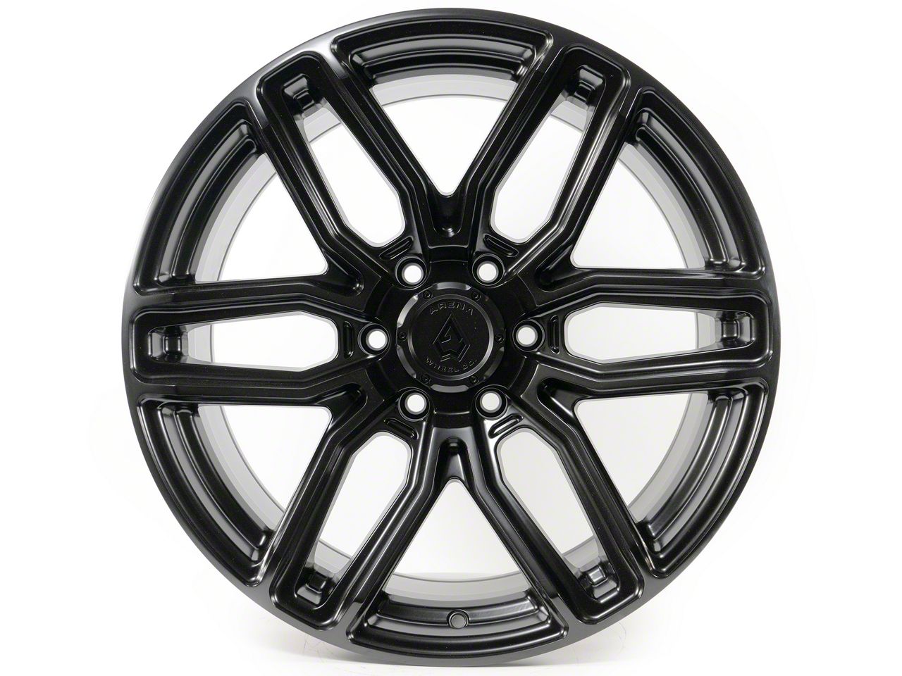 TIPRUN GRⅢ S68ML Arena Tundra Supreme Satin Black 6-Lug Wheel; 22x9.5; 20mm