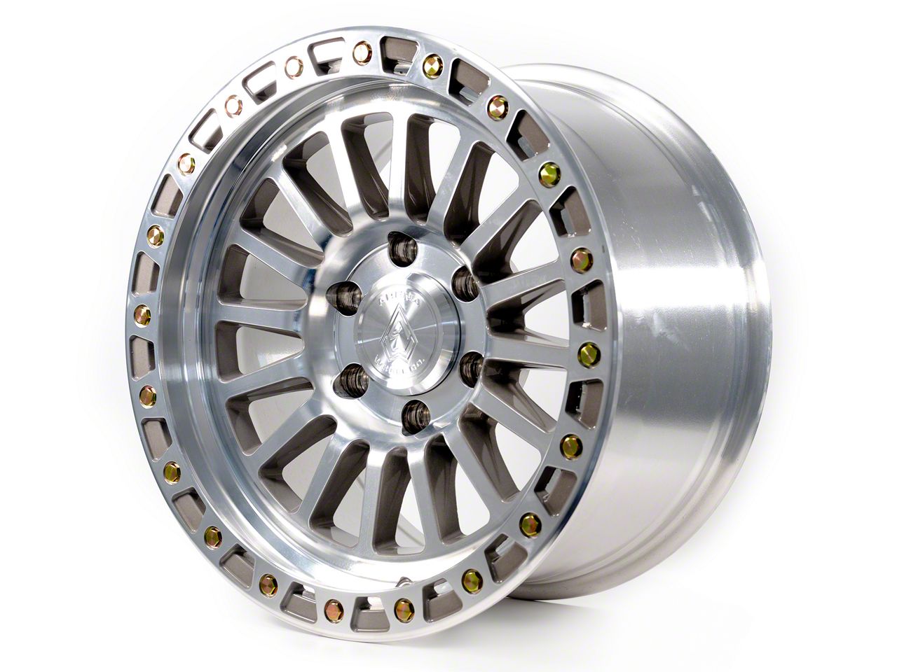 Arena Tacoma Trophy Bright Machine with Zinc Bolts 6-Lug Wheel