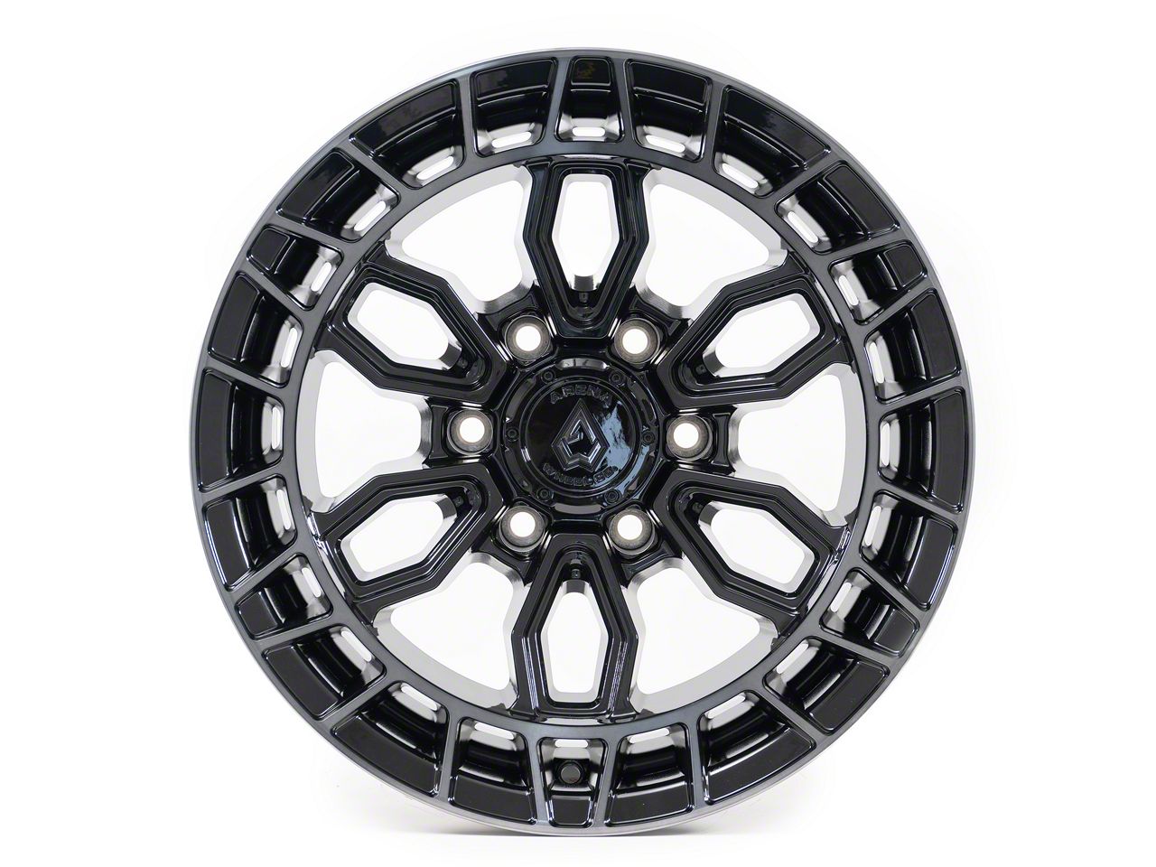 Arena Titan Recon Glossy Black Center with Machined DDT Lip