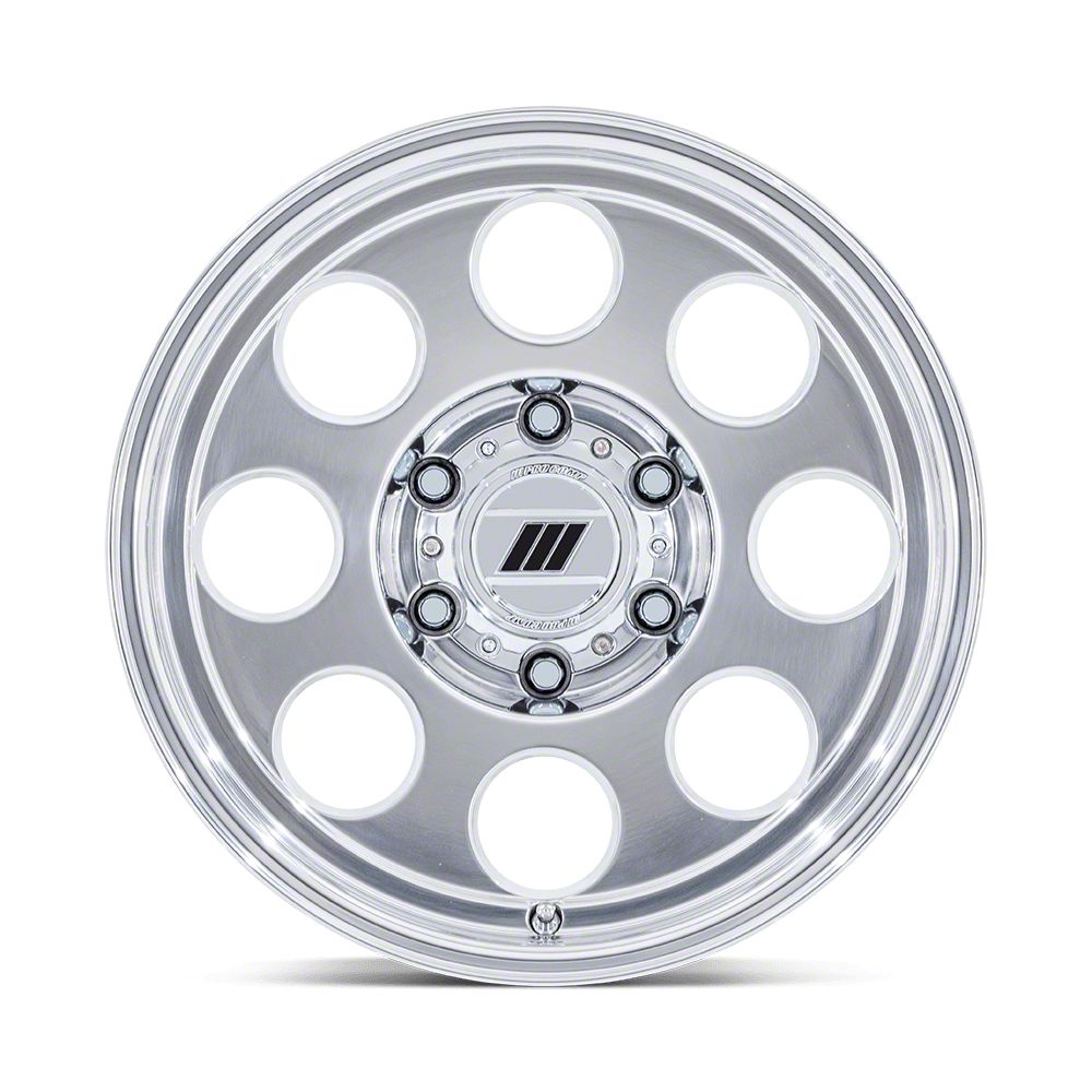 Pro Comp Wheels Jeep Wrangler Heritage Polished Wheel; 18x8.5; 6mm