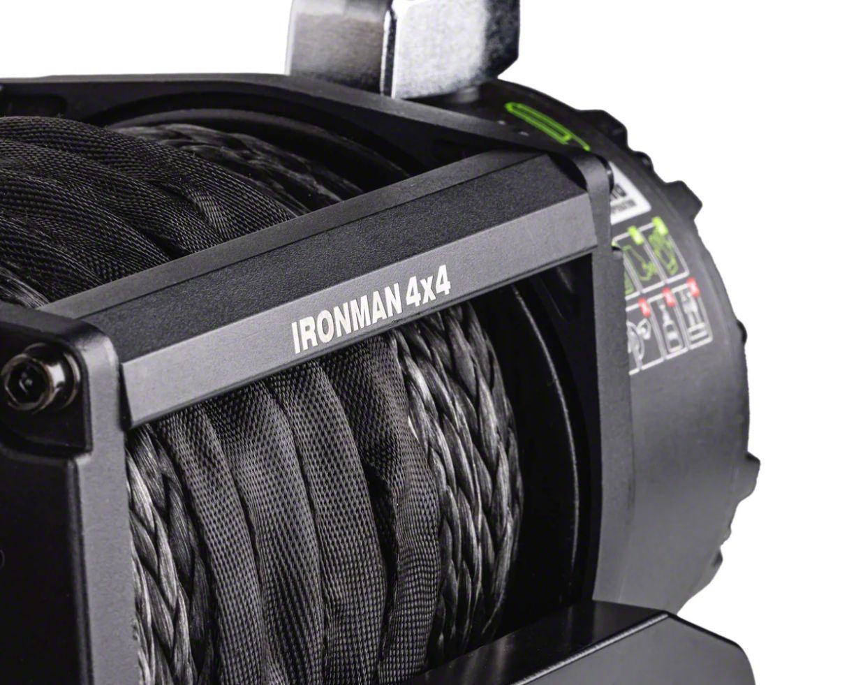 Ironman 4x4 Tacoma Frontier 12,000 lb. Winch with Synthetic Rope