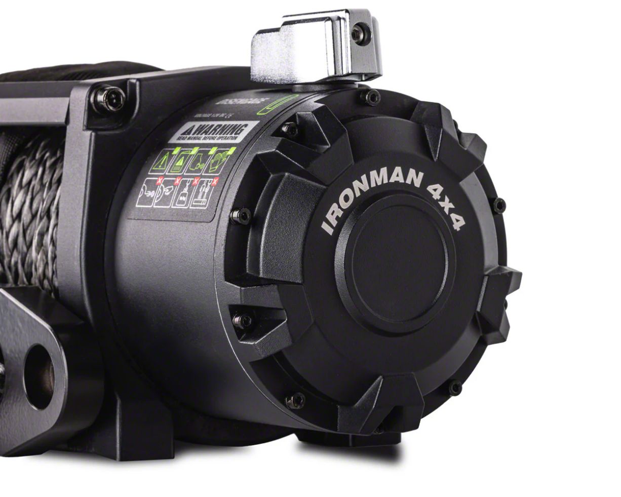 Ironman 4x4 Tacoma Frontier 12,000 lb. Winch with Synthetic Rope